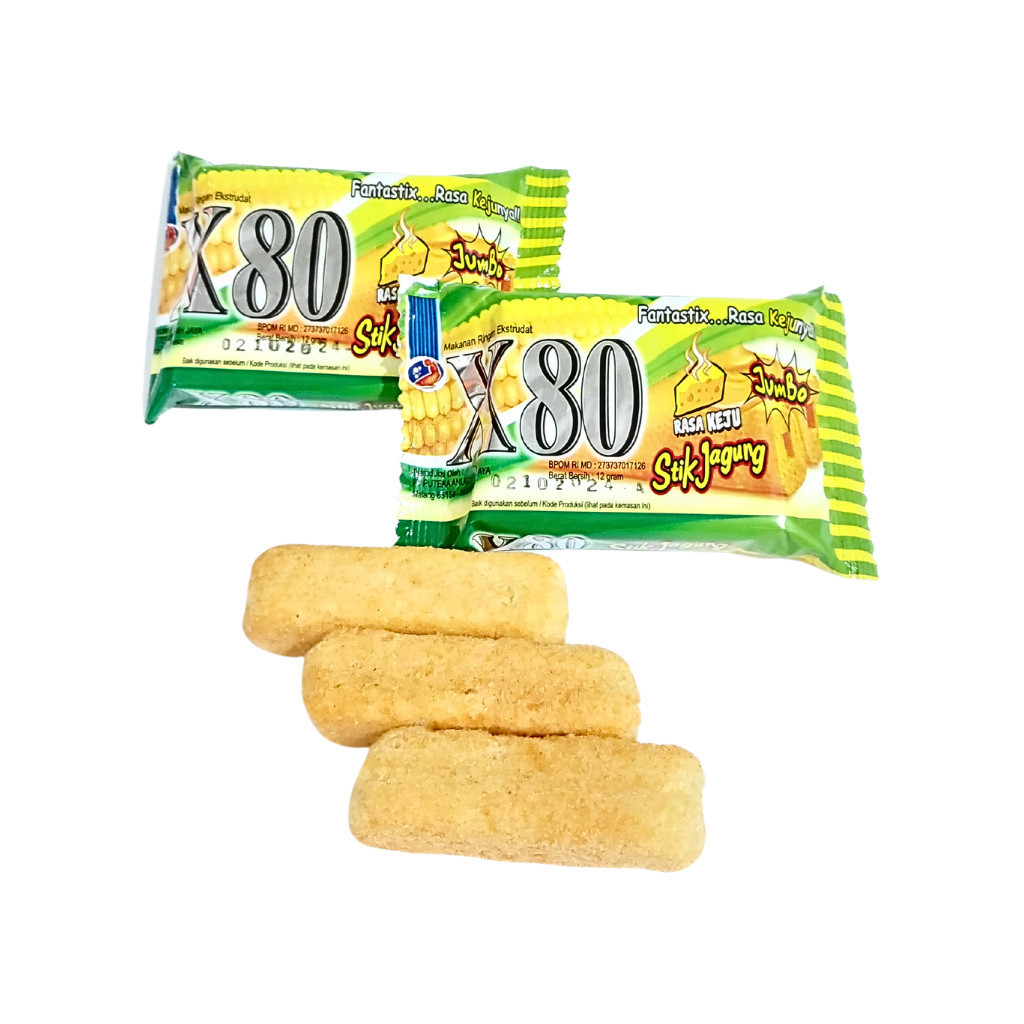

READY Stik wafer X80 rasa keju 1 pack isi 20pcs