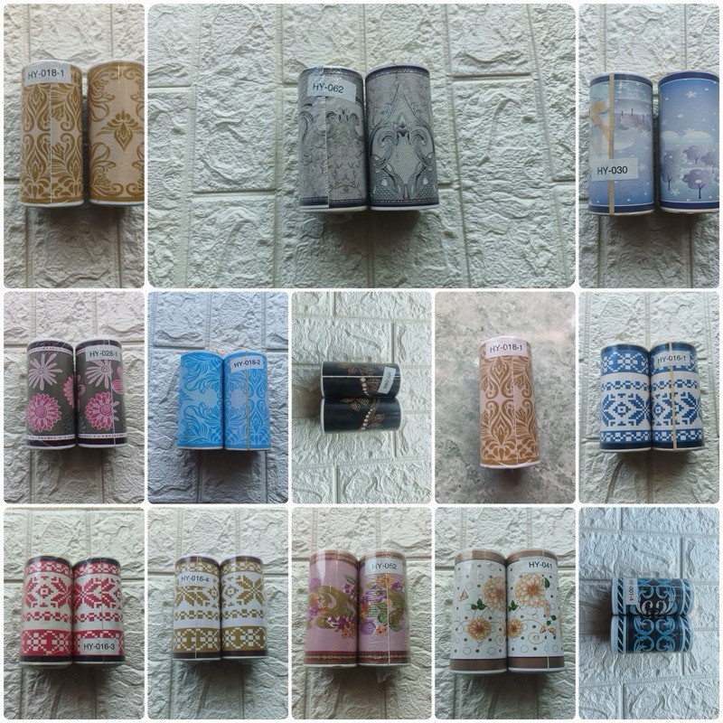 Wallborder Sticker List border Tembok