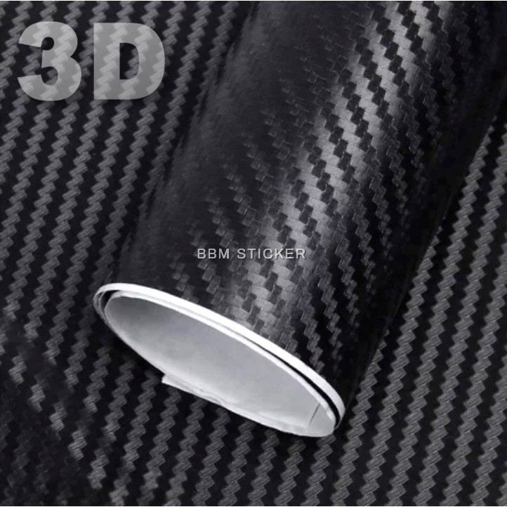 Stiker Skotlet Carbon Forged Scotlite Carbon Motor 3D 4D 6D karbon hitam forget glosy