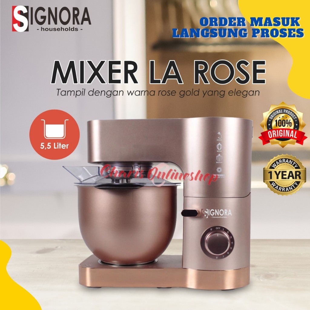 SIGNORA | Standing Mixer La Rose [AGEN RESMI JAKARTA]