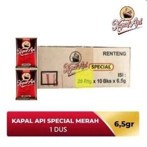 

1 Dus Kapal Api Special Mini 20 Renceng 10 Sachet 6.5 Gr