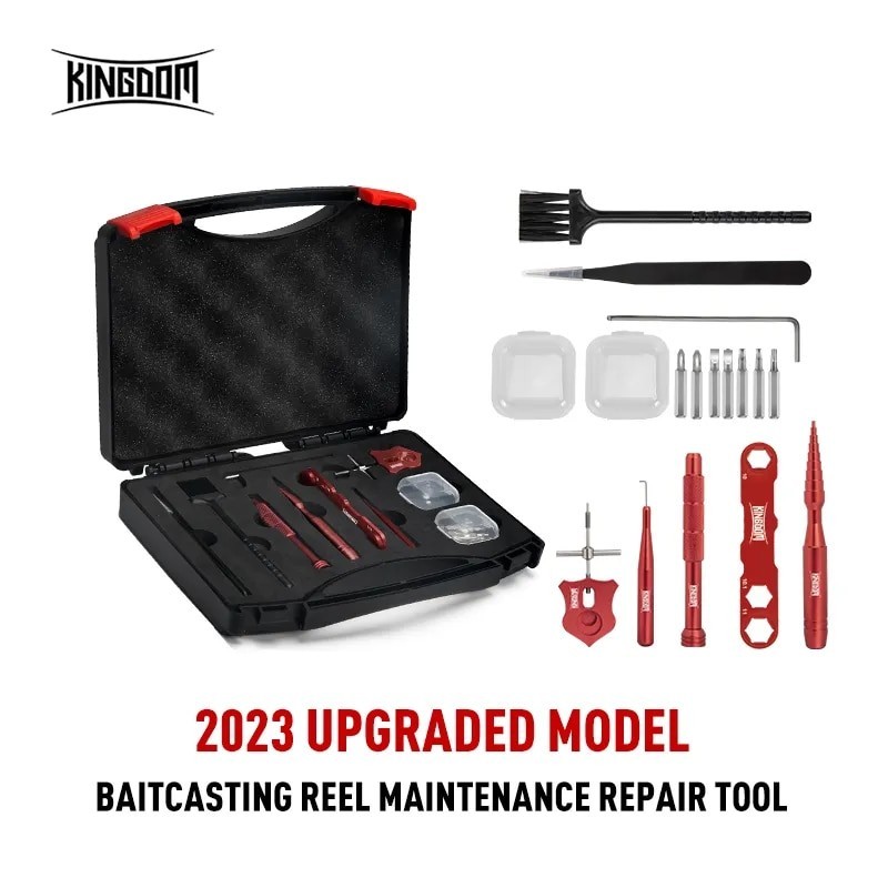 Kingdom Tools For Reel Maintenance 10pcs Bearing Tool For Spinning Reel Repair Kit For Baitcasting R