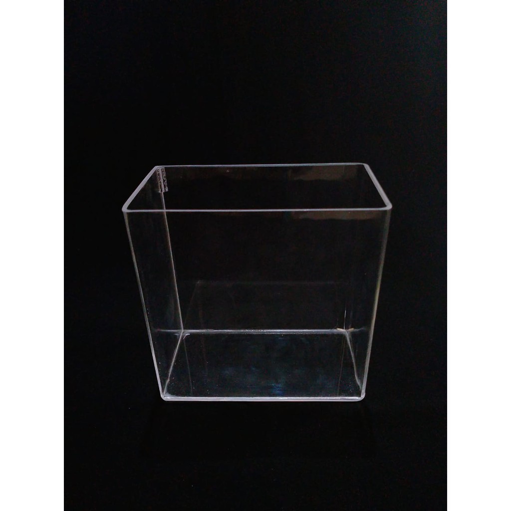 SOLITER / SOLITER AKRILIK / AQUARIUM AKRILIK / 1 KAMAR 15 X 7 X 15 / AQUARIUM MINI / CUPANG