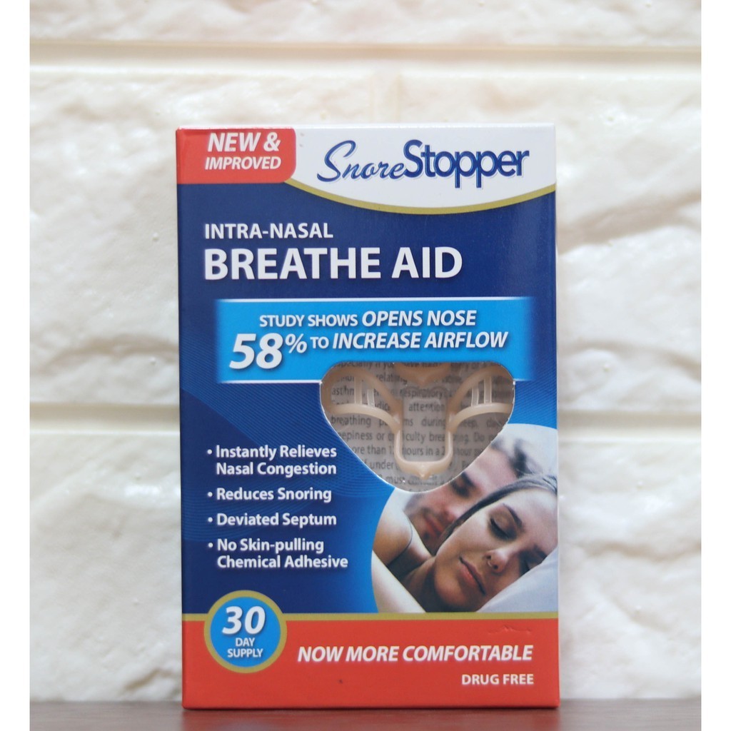 Alat Anti Ngorok Dengkur Snore Stopper Intranasal Breathe Aid Tidak malu lagi saat tidur tidak mende