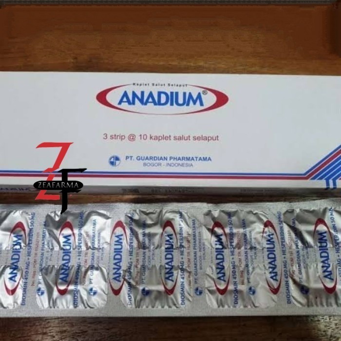 ANADIUM STRIP 10 KAPLET - Mengatasi Ambeien & Wasir -(terjangkau & original)