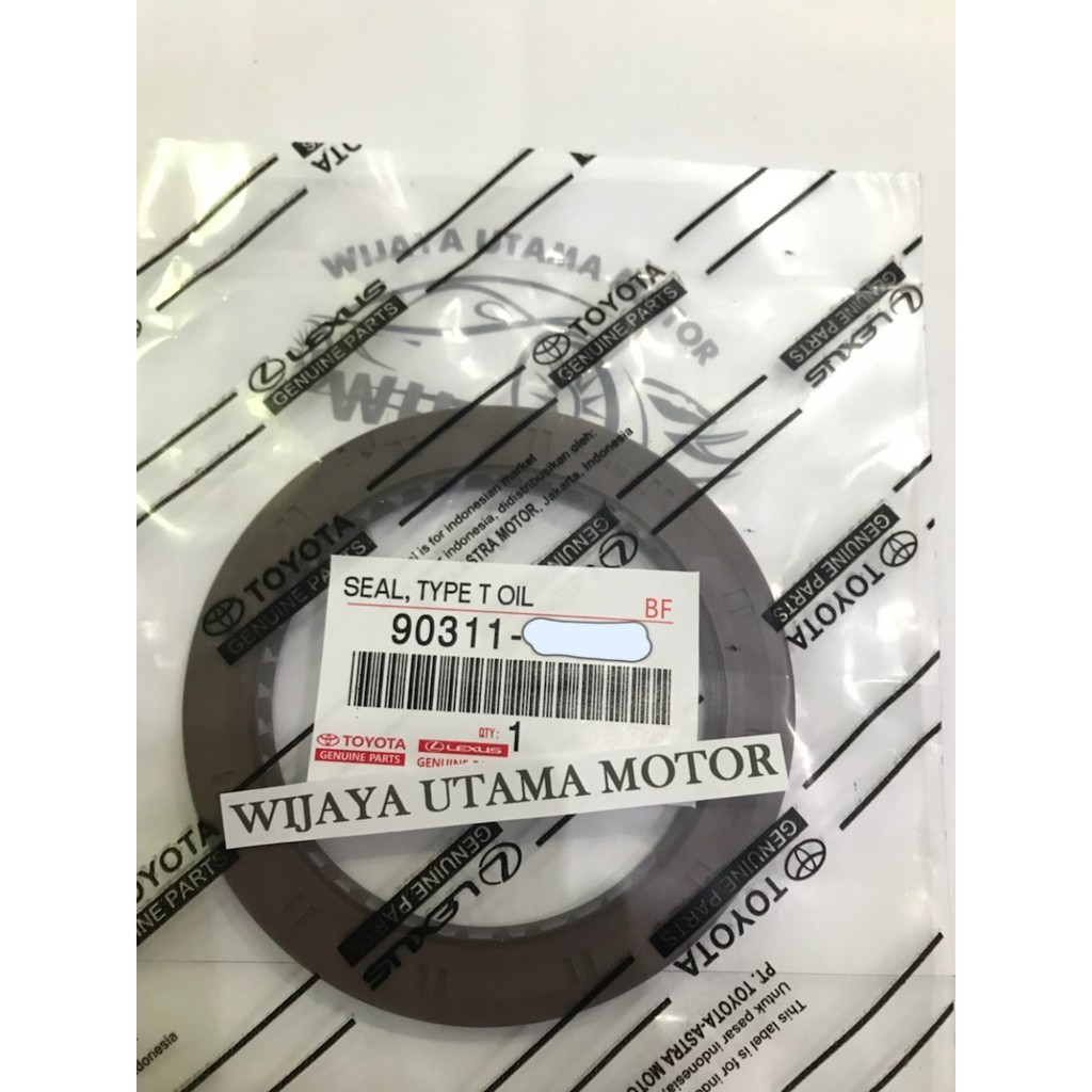 OIL SEAL CRANKSHAFT SIL AS KRUK BELAKANG AGYA AYLA 1.2
