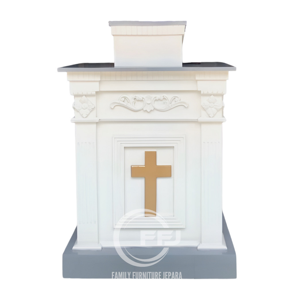 Podium Pidato Mimbar Gereja Yesus Kristus Greja