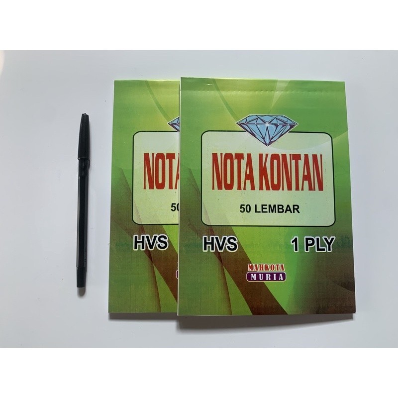 

NOTA 1 PLY UKURAN BESAR, NOTA KONTAN 1 PLY