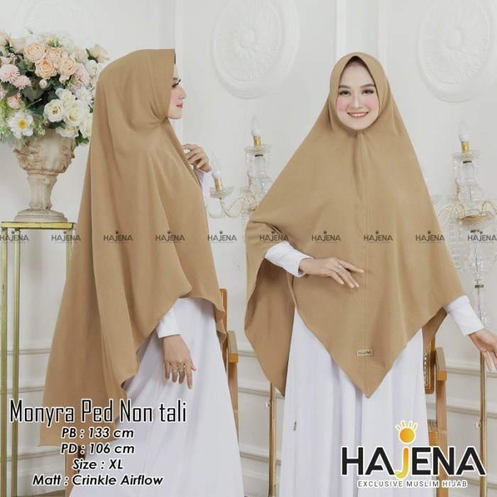 KHIMAR MONYRA PET ANTEM JUMBO SYAR'I CRINKLE BY HAJENA
