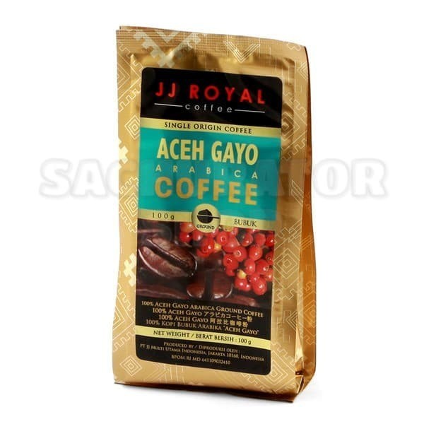 

[Coffee New] Kopi Bubuk J J JJ Royal Aceh Gayo Arabica Arabika Ground Coffee 100 gr