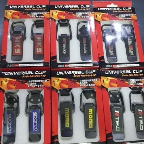 Clip Bumper Mobil Variasi Ukuran BESAR / Klip Bemper Variasi pengait klem Body Mobil