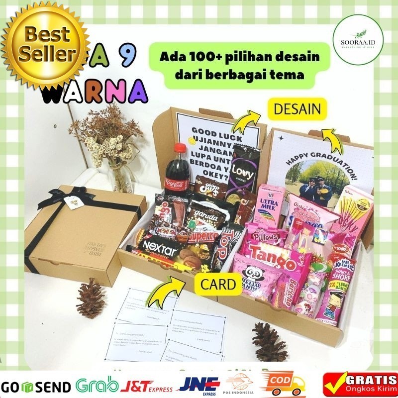 

[BACA DESKRIPSI] Hampers snack ulang tahun - Hampers lebaran - Hampers Ramadhan - snack box - gift box - hadiah ulang tahun - hadiah wisuda