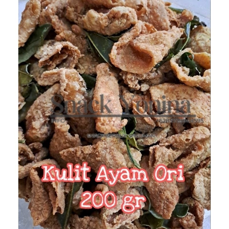 

Kulit Ayam Crispy Original 200 grGratis Ongkir & COD