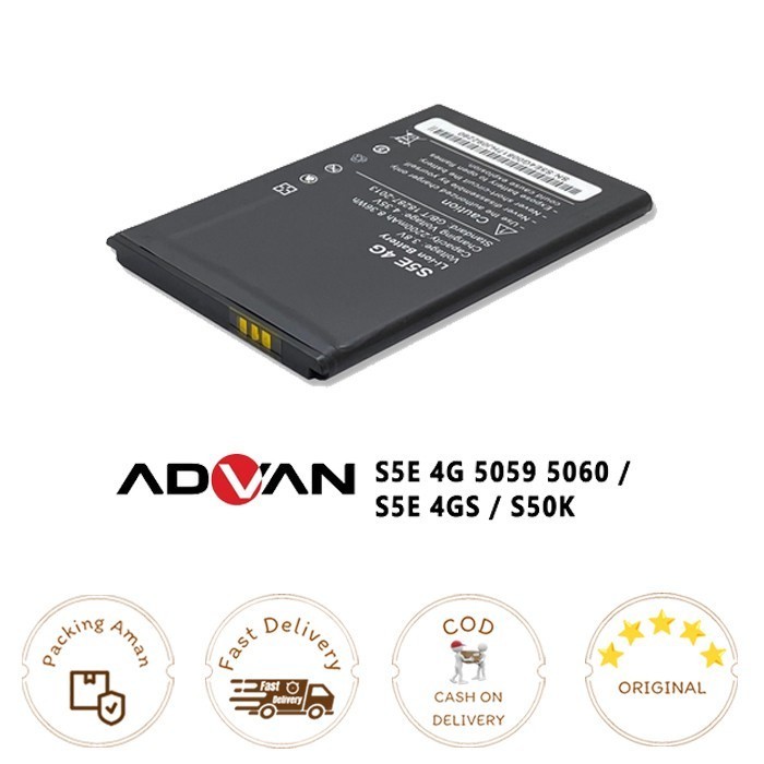 Baterai ADVAN S5E 4G 5059 5060 / S5E 4GS / S50K  Original 99%