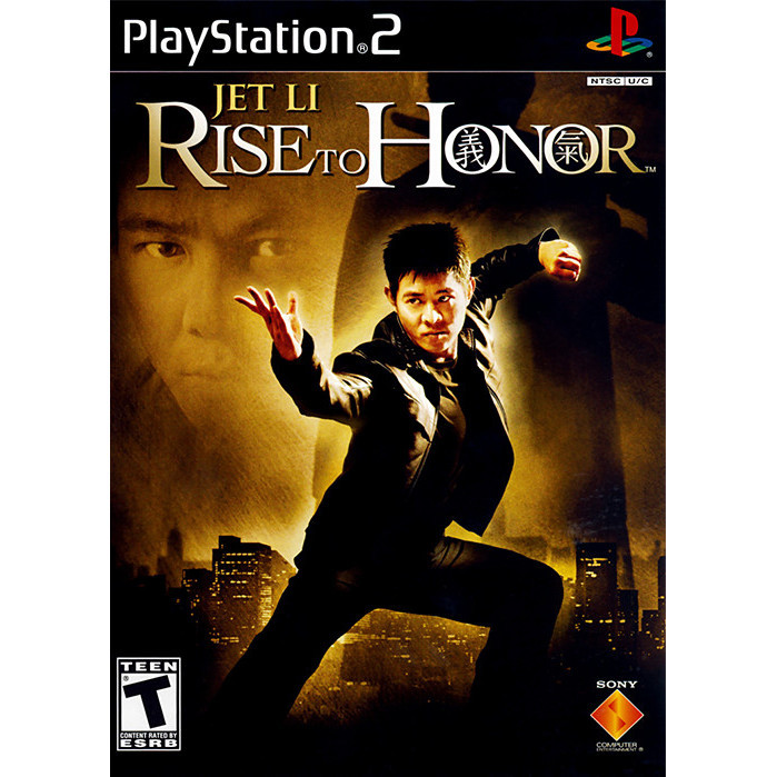 Kaset Playstation 2 - Jet Li Rise to Honor