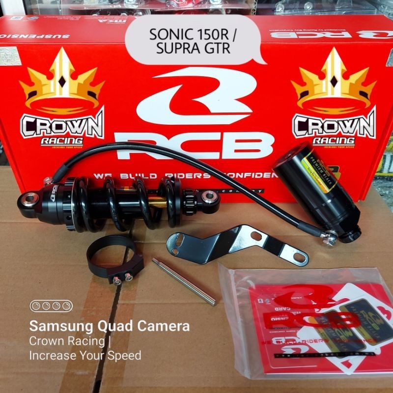 Discon 70% Monoshock Shock Shockbreaker RCB Click Rebound Tabung Pisah Sonic 150R / Supra GTR