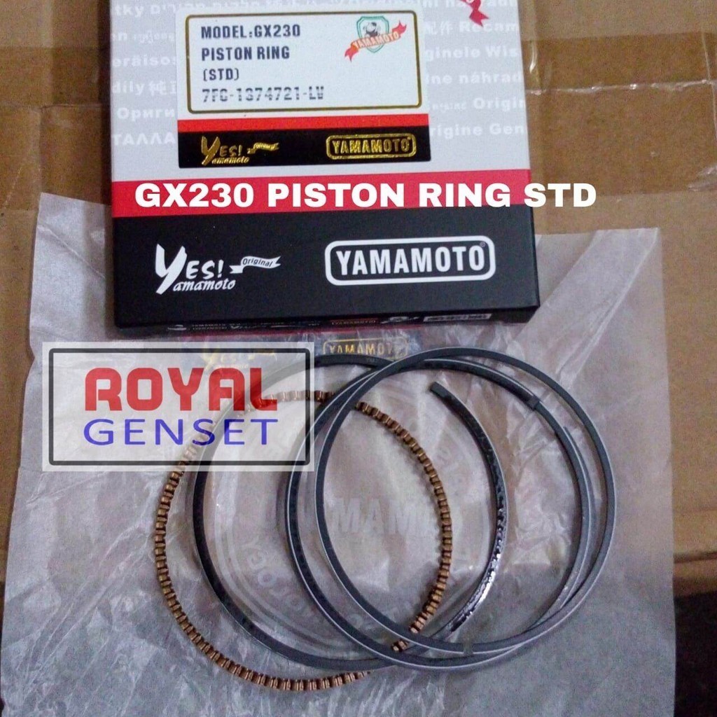 Gx230 Piston Ring Yamamoto Mesin Bensin