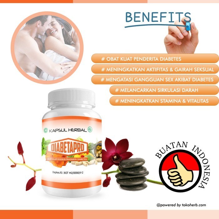 BISA COD  OBAT DIABETES | Obat Herbal Kuat Pria Penderita Diabetes | DIABETAPRO