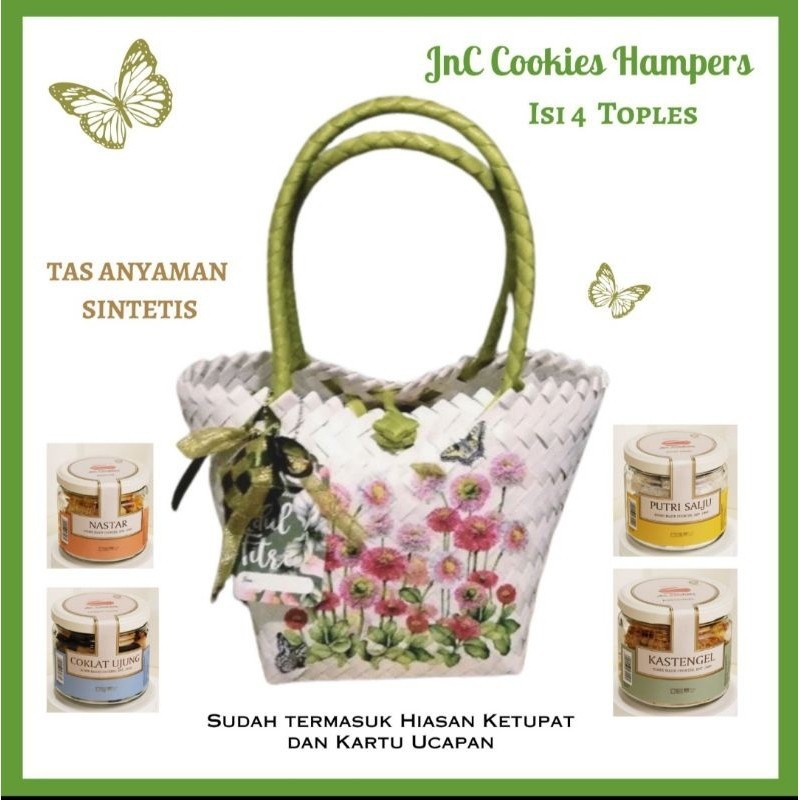 

DISKON HAMPERS KUE LEBARAN ISI 4 JAR KACA JNC COOKIES 250G, PARCEL KUE LEBARAN, KUE LEBARAN, JNC COOKIES, REKOMENDASI KUE LEBARAN, JNC COOKIES JAR KACA 250G, JNC COOKIES HAMPERS , HAMPERS UNIK, HAMPERS IDUL FITRI, HAMPERS LIMITED EDITION