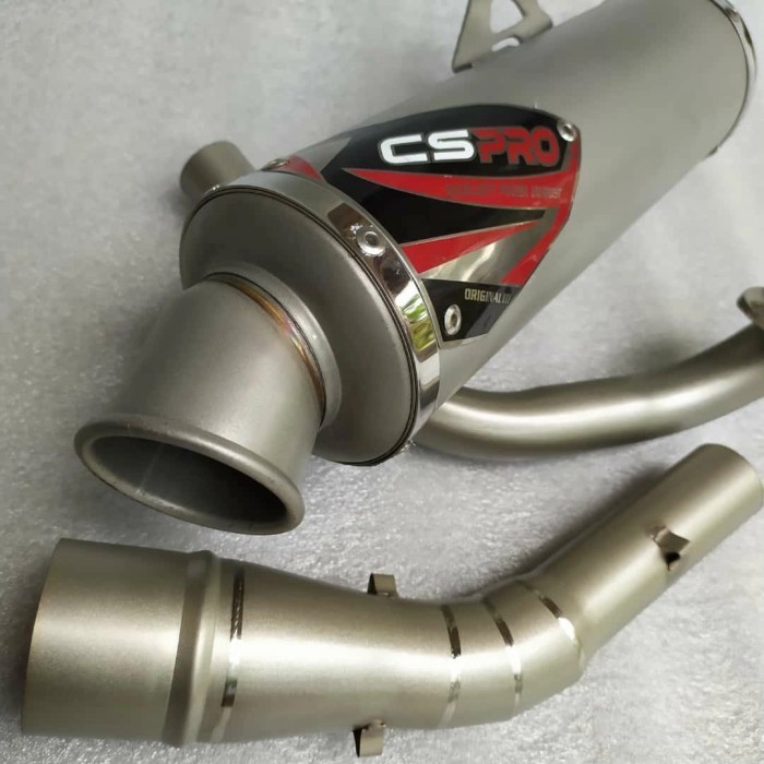 New knalpot motor Racing CS PRO for R 15 CBR 150 cb 150 GSX 150 - R15 lama CS PRO