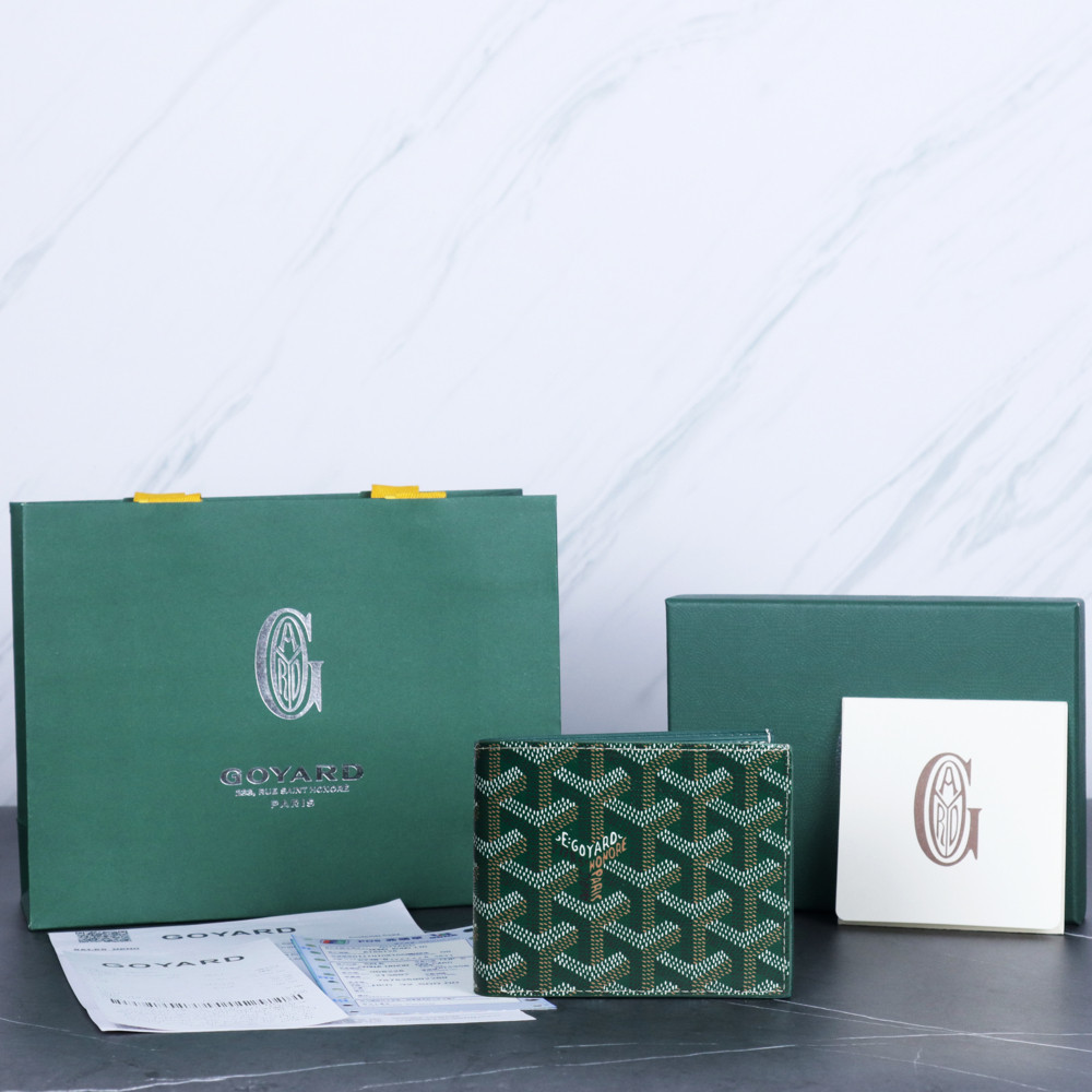 [BRANDED REPUBLIC 2] Dompet Goyard victoire wallet green