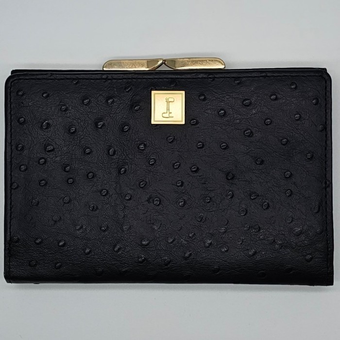 Joseph Ereuil Paris authentic ostrich genuine leather wallet vintage