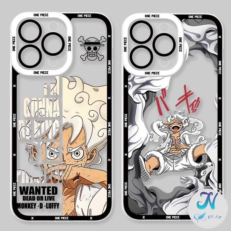 Casing ponsel anime kartun One Piece cocok Redmi 13T/13T Pro 13 12T/12T Pro 12 Lite 11T/11TPro 11Lit