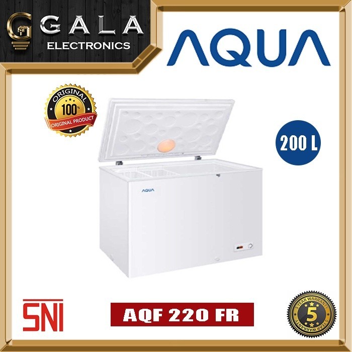 Chest Freezer Box Aqua AQF 220 HC (200 Liter)
