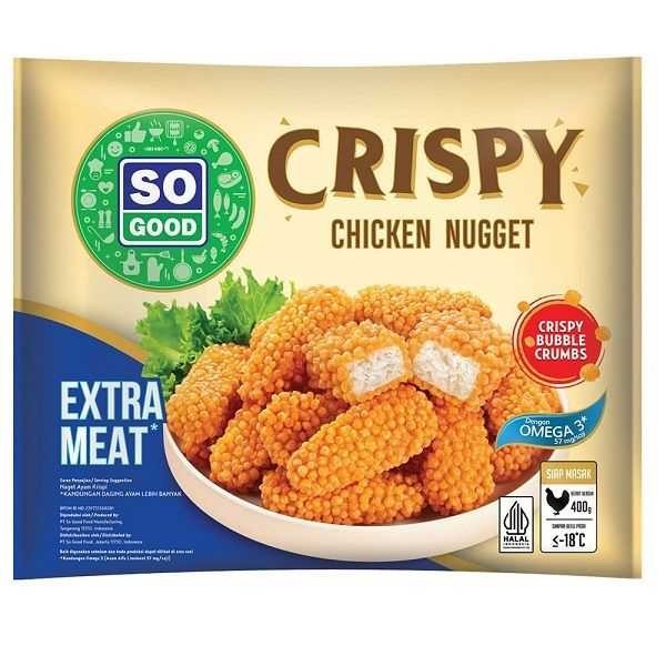 

SO GOOD CRISPY CHICKEN NUGGET 400GR