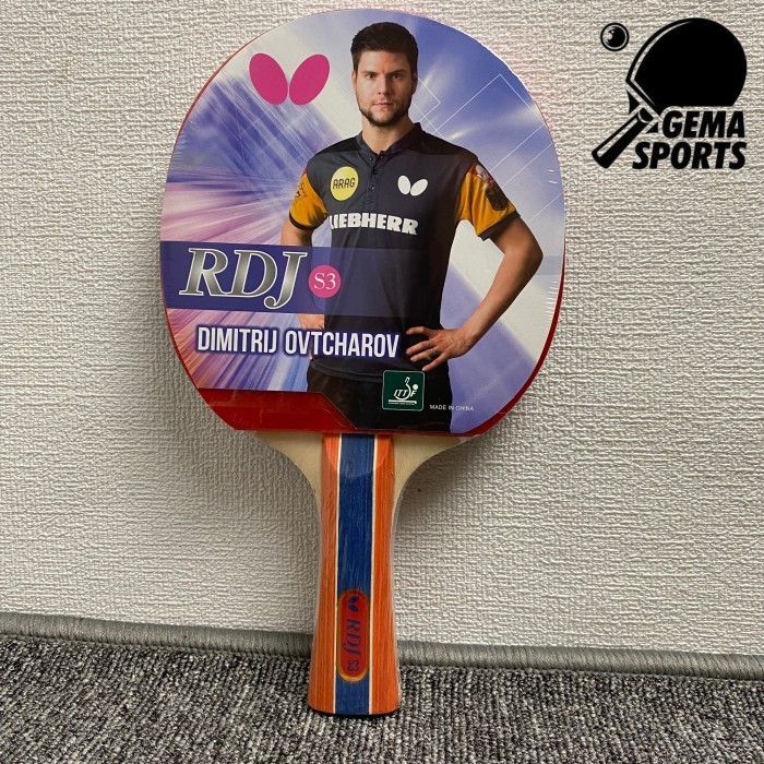 Bet bat pingpong tenis meja Butterfly RDJ S-3 -MNB24