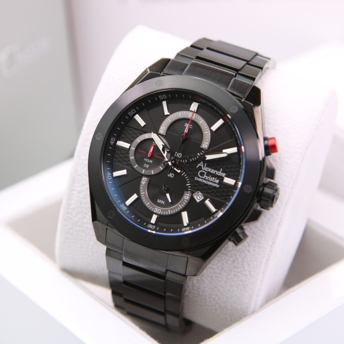 ALEXANDRE CHRISTIE AC6674 / AC 6674 FULL BLACK PRIA ORIGINAL