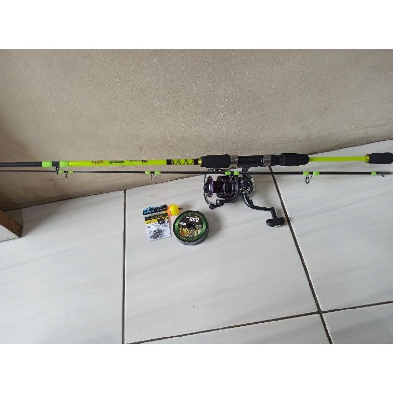 SET PANCING LENGKAP LAUT KEKUATAN 16-30KG TERMURAH JORAN DAIDO/SDA 150/165/180 CM high quality jfi t