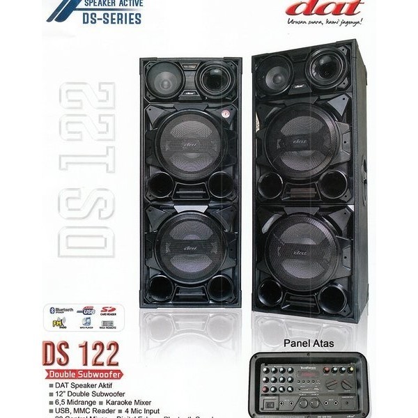 promo terbaru Speaker Active DAT 12inch DS-122 / DS122