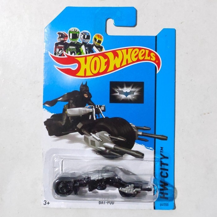 Hotwheels Hot Wheels Bat Pod Bat-Pod 2014 HW City Batman -DD24