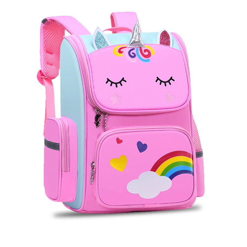 

Diatas Ransel Sekolah Unicorn Kustom Uniseks Ransel Kapasitas Besar Kartun Lucu dengan Cetakan Hewan untuk Pelajar