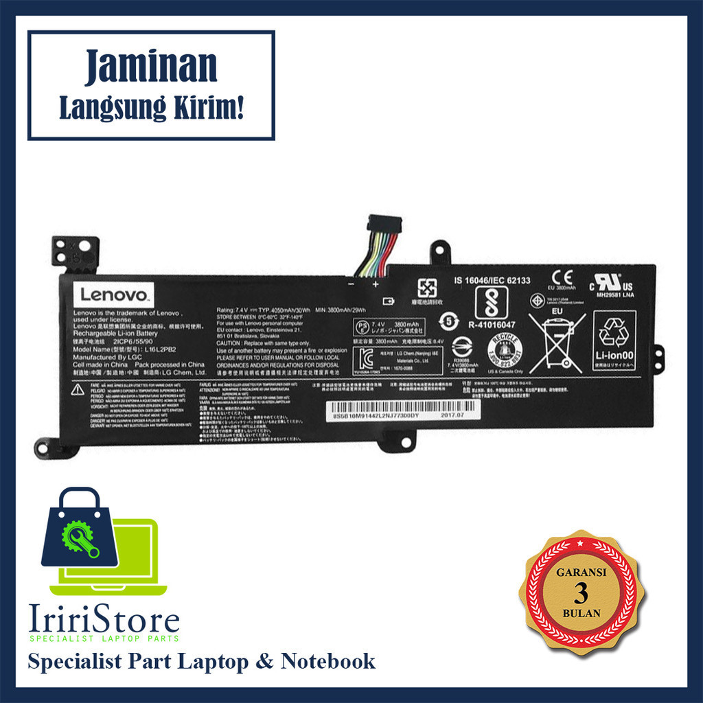 Baterai Lenovo Ideapad 320-14ISK 320-14IKB 320-14IAP 130-14IKB 130-14AST 330-14IKB 330-15IKB V14 V14