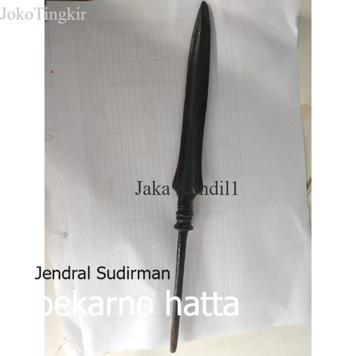 

Asli Temuan Tombak Menur Keleng Besi Baja Order 20Biji, Order antik murah