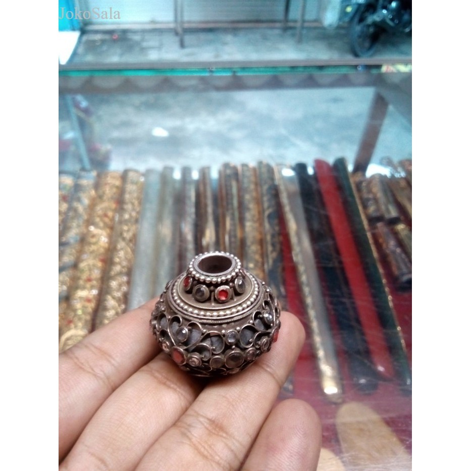 Mendak Selut Keris Perak asli antik