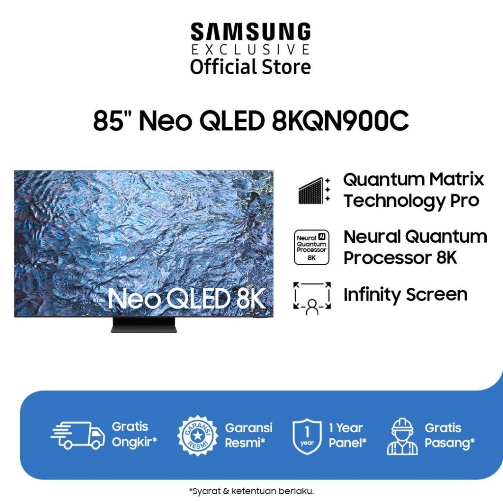 promo ramadhan Samsung Smart TV 85" Neo QLED 8K QN900C