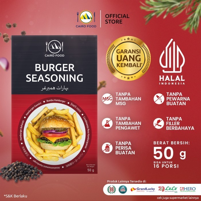 

NEW Bumbu Hamburger - Cairo Food