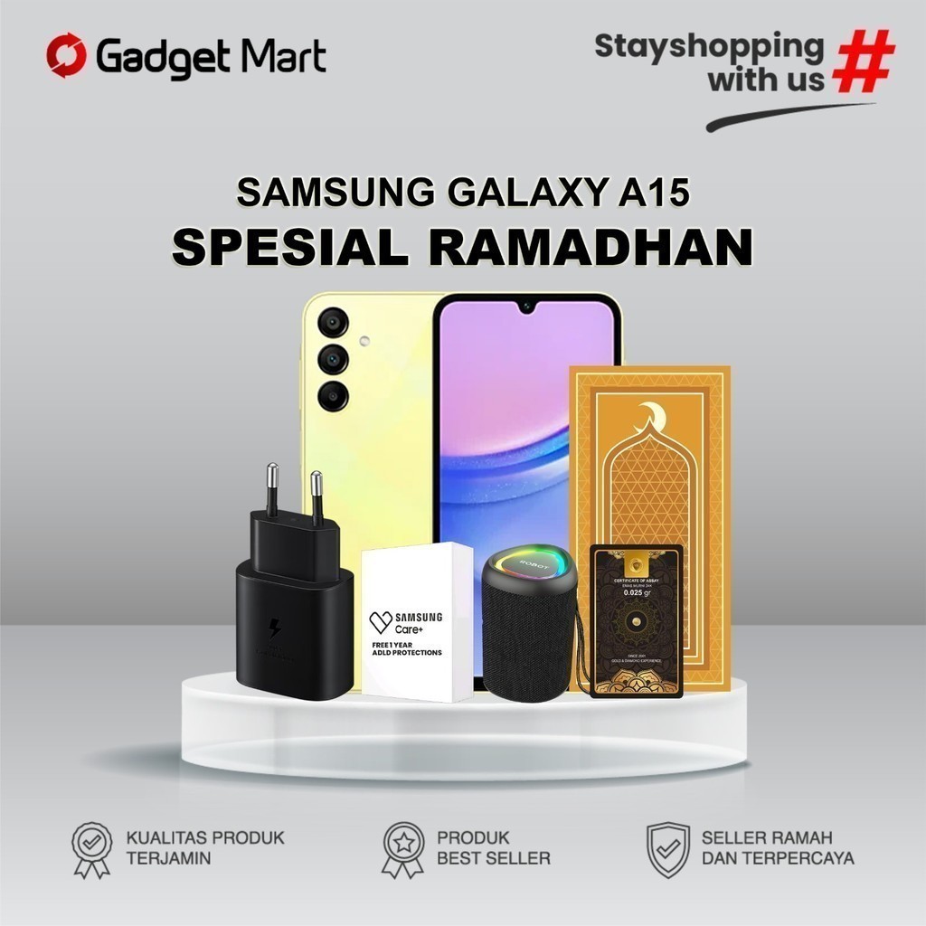 Samsung Galaxy A15 LTE - SPESIAL RAMADHAN UNTUNG 1 JUTAAN 