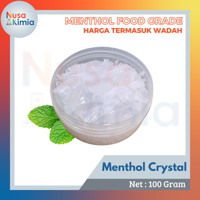 

[PROMO] Menthol Crystal Food Grade 100 Gram