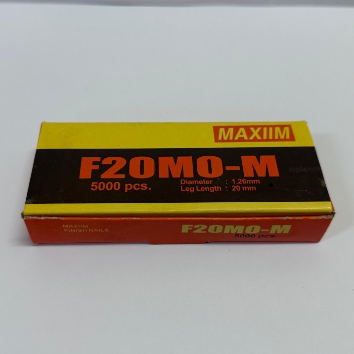 

F20 Maxiim - Paku tembak / Staples - Isi 5000 Pcs