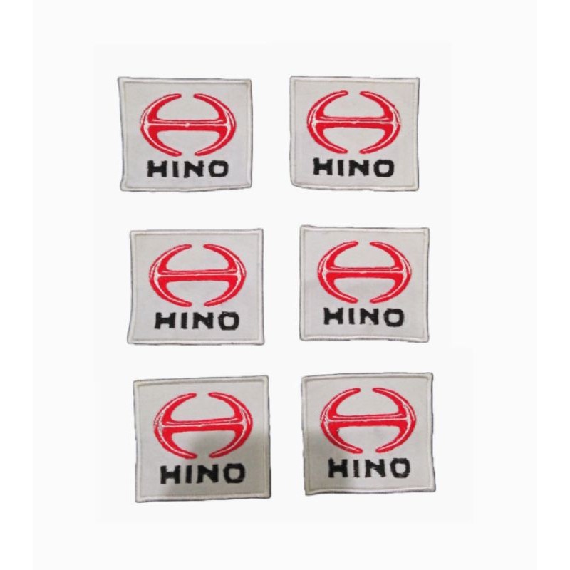 Bordir LOGO CUSTOM / LOGO BORDIR PATCH / LOGO BRAND / EMBLEM PESAN LOGO SENDIRI MIN 5 PCS