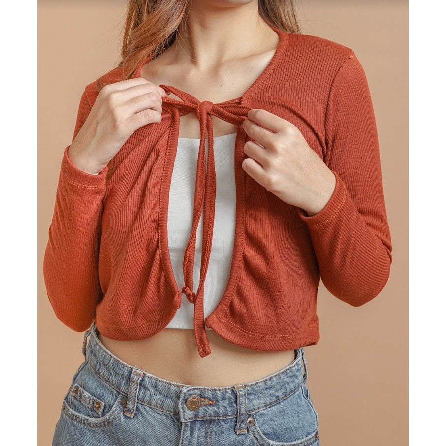 𝗧𝗥𝗘𝗡𝗗𝗬 - - CAROLINE Outer Cardigan Rajut Korean Style Kardigan Korea