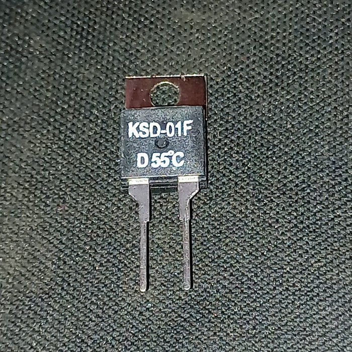 KSD-01F D 55°C 55C Bimetal thermostat termostat sensor suhu 55 derajat F Fajar elektro 2
