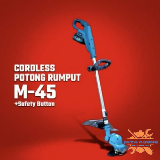 Modern M-45 Mesin potong rumput Cordless 20 Volt Lawn mower M45/M 45