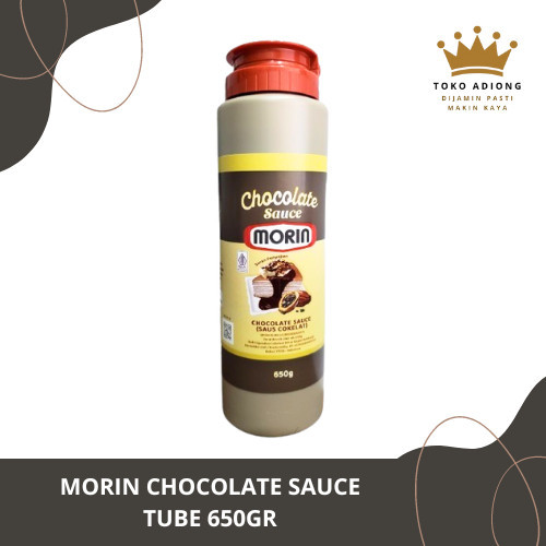 

MORIN CHOCOLATE SAUCE TUBE 650GR