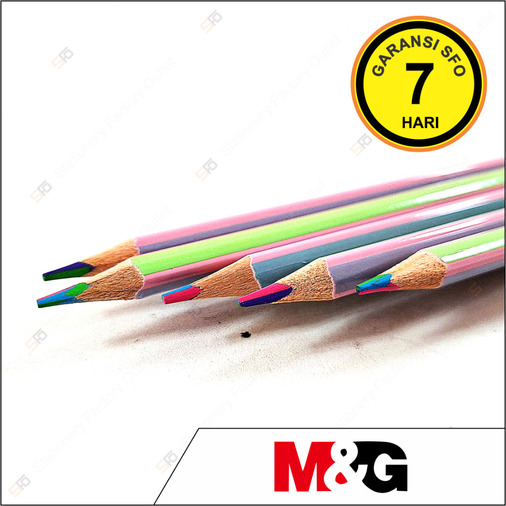 

Alat Tulis Murah Pensil 4 Warna M&G - Pastel Barrel AWPQ2121 - SFO Semarang Official