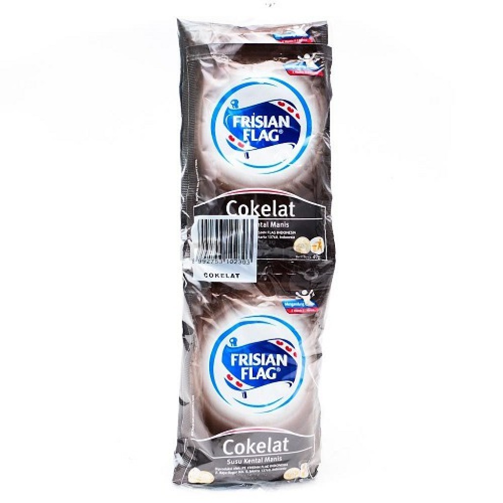 

[SKM] Frisian Flag Kental Manis Coklat Sachet | Kemasan Pack (6pcs x 38gr)